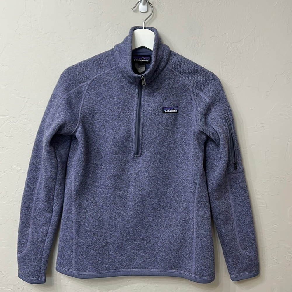Patagonia better sweater purple jacket size small